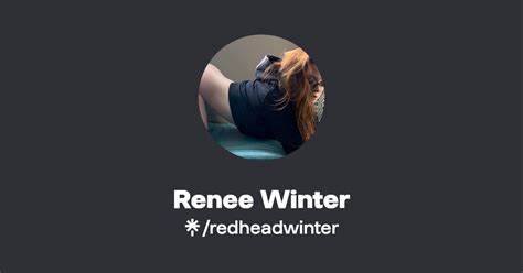 reneewinter onlyfans|Redheadwinter / Renee Winter